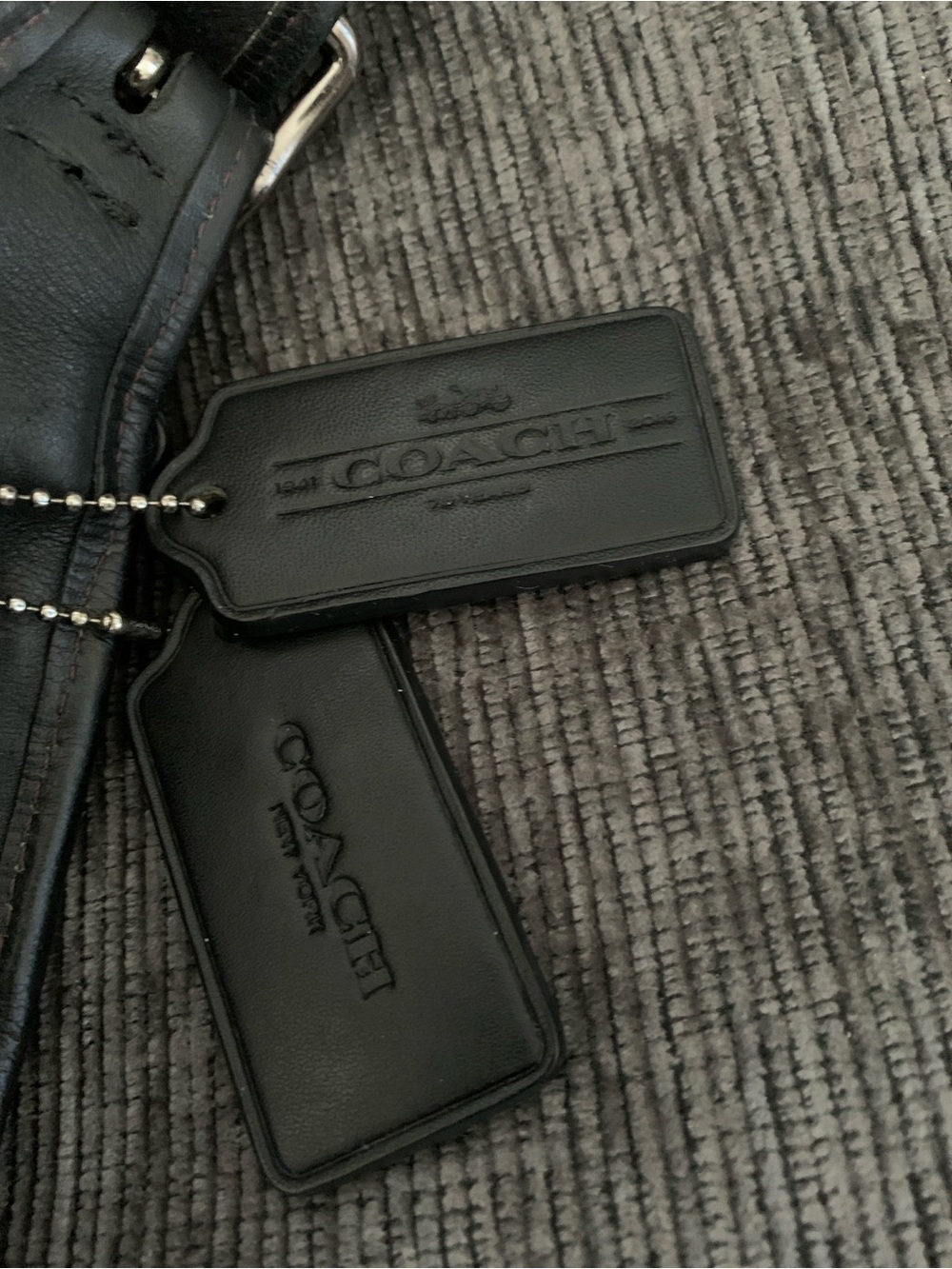 Limited Edition 75th Anniversary Saddle Bag | Black & Burgundy #38247 - Picture 8 of 16
